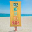 Пляжное полотенце Take me to the beach
