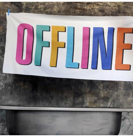Пляжное полотенце Offline