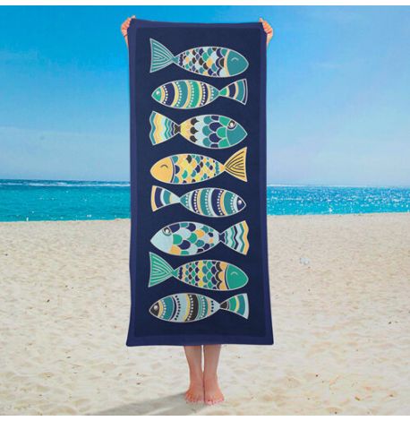 Пляжное полотенце "Рыбки"
