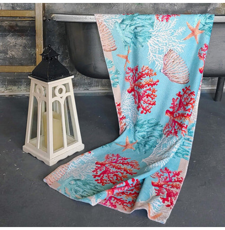 Пляжное полотенце "Кораллы"