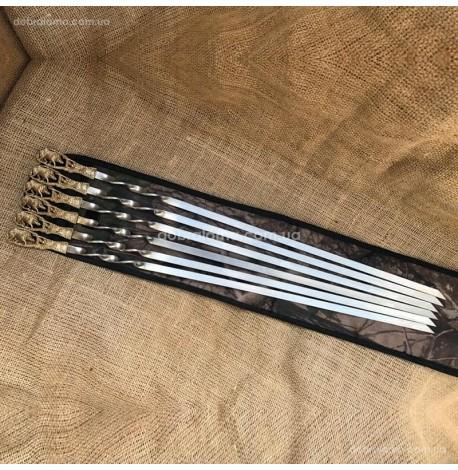 Набір шампурів "Дикий кабан" (в чохлі)