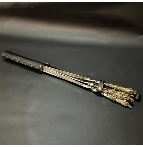 Набір шампурів "Мисливський трофей" (в шкіряному сагайдаку)