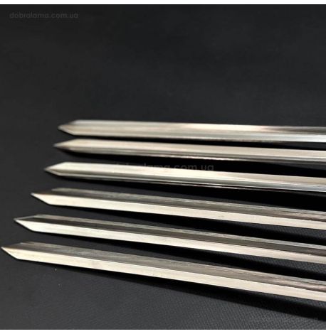 Набор шампуров "Дикие звери" (в кожаном колчане)