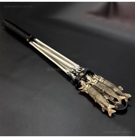 Набор шампуров "Царский улов" (в кожаном колчане)