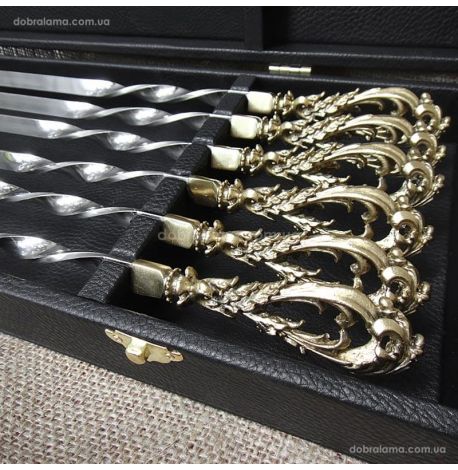 Набор шампуров "Морской бриз" (в кейсе)