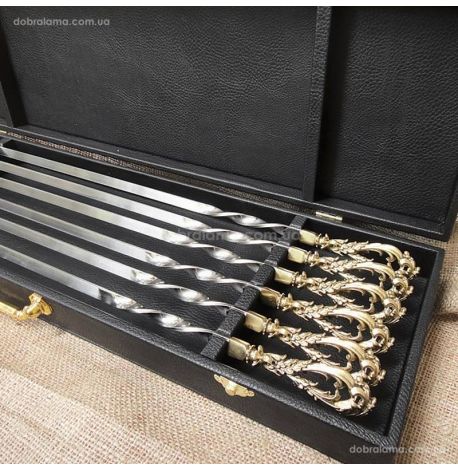 Набор шампуров "Морской бриз" (в кейсе)