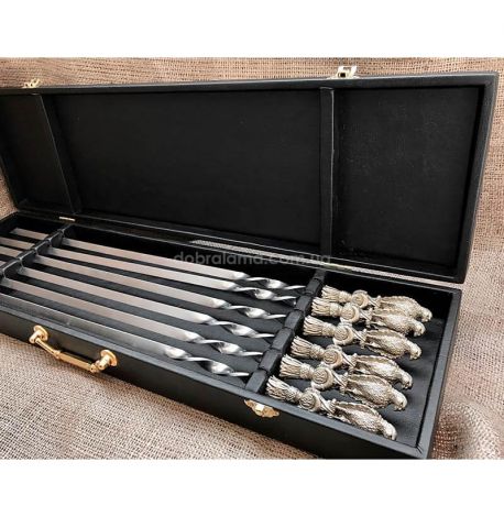 Набор шампуров "Птицы" (в кейсе)