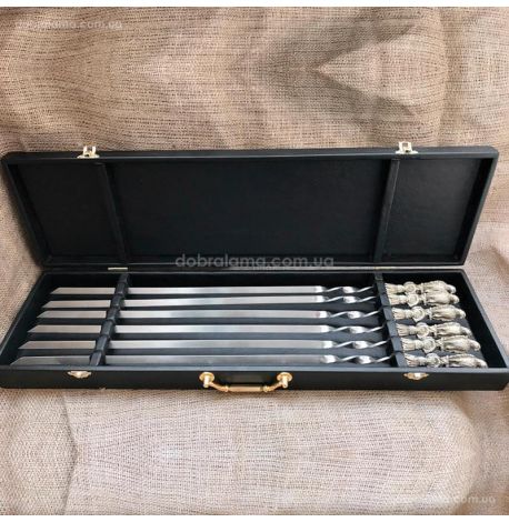 Набор шампуров "Птицы" (в кейсе)