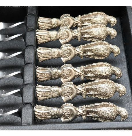 Набор шампуров "Птицы" (в кейсе)