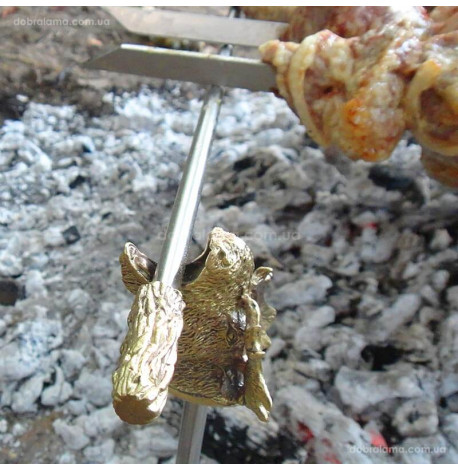 Набір шампурів "Кабан" з мангалом (в кейсі)