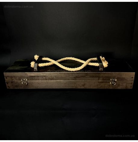 Набір шампурів «Орли» (в дерев'яному кейсі)