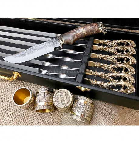 Набір для шашлику "Гранд-2" (в кейсі)