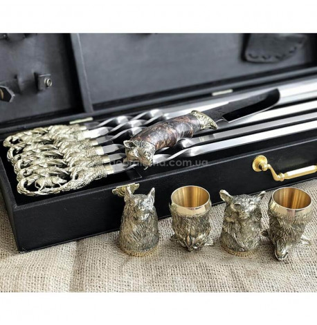 Набір для шашлику "Гранд" (в кейсі)