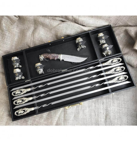 Набір для шашлику "Гранд-3" (в кейсі)