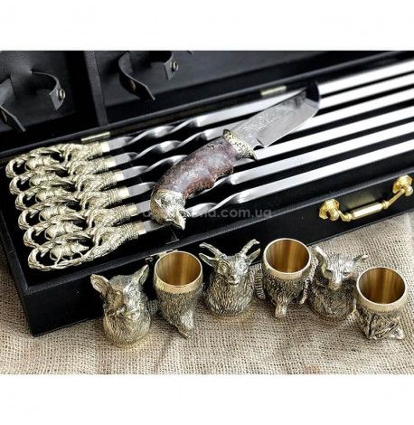 Набір для шашлику "Гранд-3" (в кейсі)