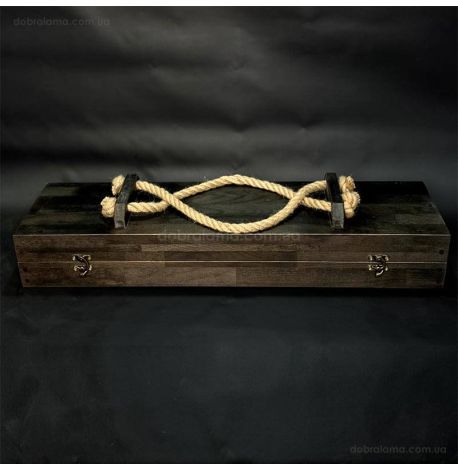 Набір для шашлику "Дикі звірі" (в дерев'яному кейсі)