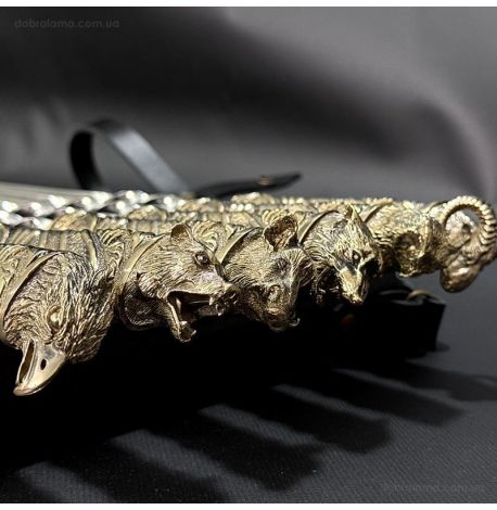 Набір шампурів "На привалі" (в шкіряному сагайдаку)