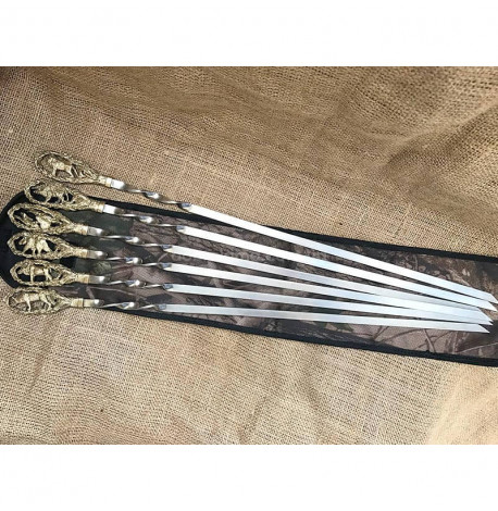 Набір шампурів "На полюванні" (в чохлі)