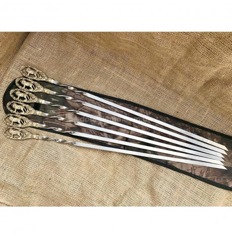 Набір шампурів "Лев" (в чохлі)