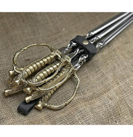 Набір шампурів "Мушкетери" (в шкіряному сагайдаку)