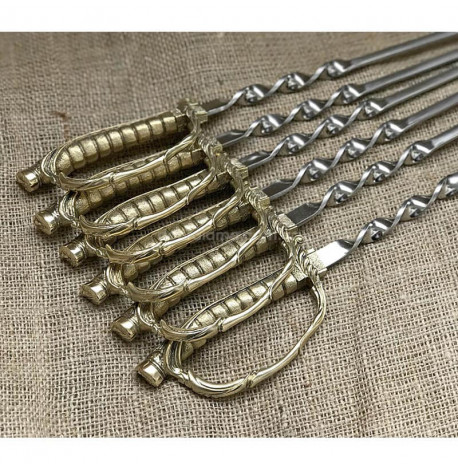 Набір шампурів "Мушкетери" (в шкіряному сагайдаку)