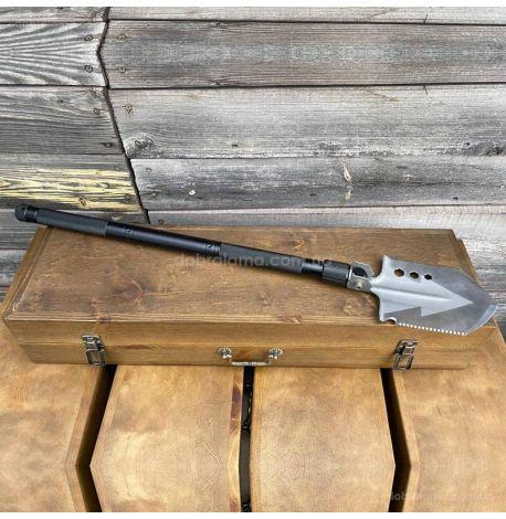 Набір для шашлику «Індіана Джонс» (у дерев'яному кейсі)