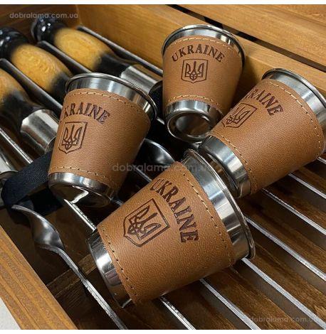 Набір для шашлику «Осавул» (у дерев'яному кейсі)