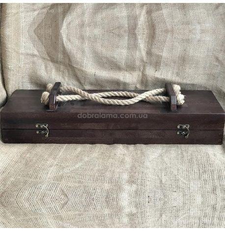 Набір для шашлику "Мисливський трофей" (в дерев'яному кейсі)