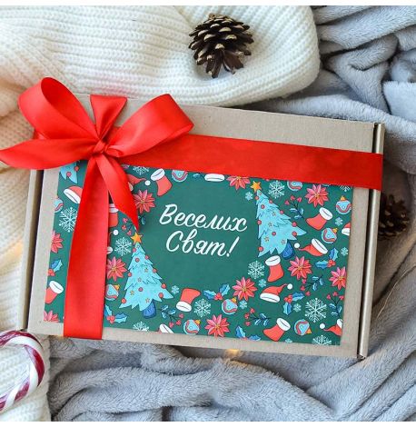 Новогодний подарочный набор «Різдвяна атмосфера»