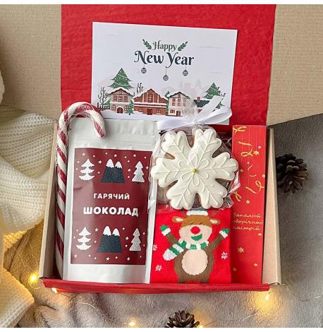 Новогодний подарочный набор «Новорічний» M