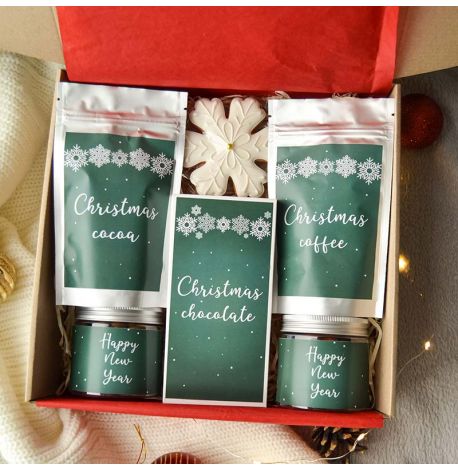 Новорічний подарунковий набір «Хвойний» L