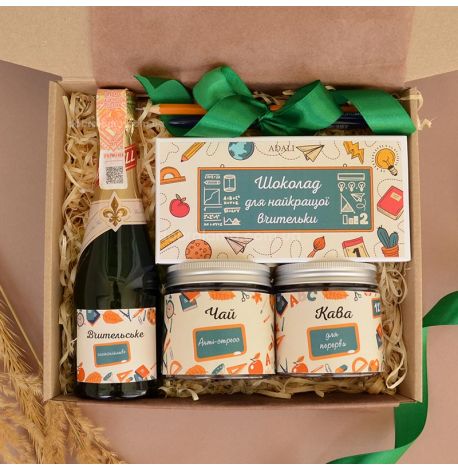 Подарунковий набір «Для найкращої вчительки» M