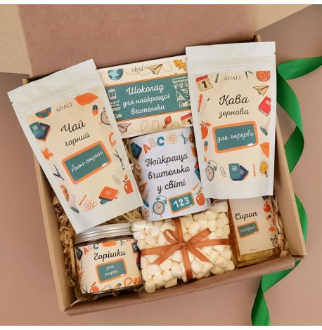 Подарунковий набір «Для найкращої вчительки» L