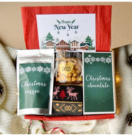 Новорічний подарунковий набір «Хвойний» M