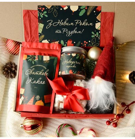 Новогодний подарочный набор Holiday gnome