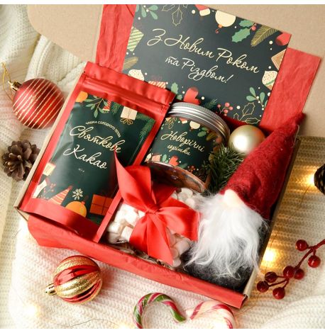 Новогодний подарочный набор Holiday gnome
