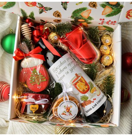 Новорічний подарунковий набір «Глінтвейн №1»