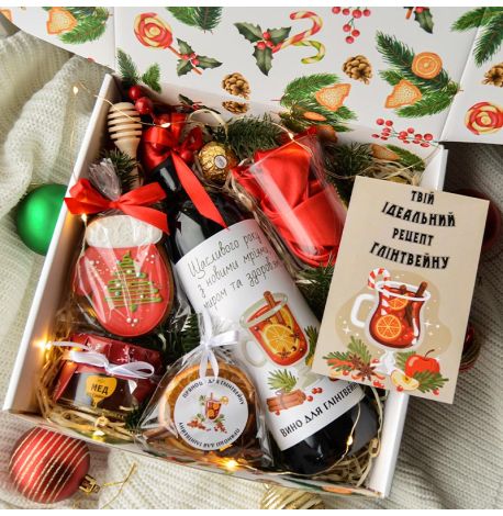 Новорічний подарунковий набір «Глінтвейн №1»