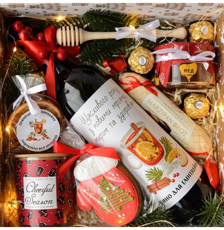 Новорічний подарунковий набір «Глінтвейн №2»