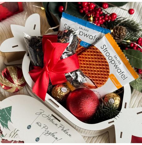 Новогодний подарочный набор «Новорічна цукерка міні»