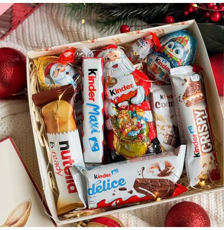Новогодний набор «Солодка коробка Kinder»