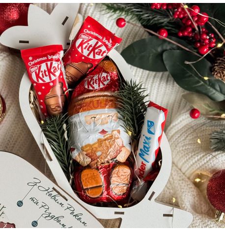 Новогодний набор «Новорічна цукерка Санта»