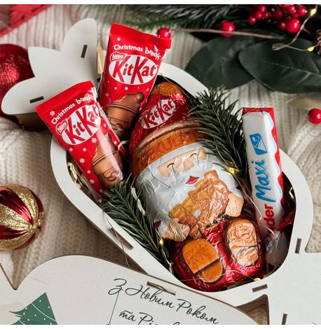 Новогодний набор «Новорічна цукерка Санта»