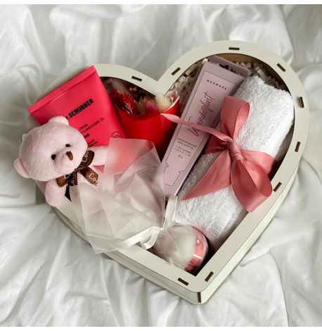 Подарочный набор косметики Pink Beauty box