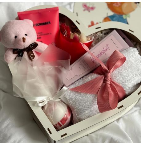 Подарочный набор косметики Pink Beauty box