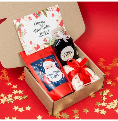 Новогодний подарочный набор Santa Coffee