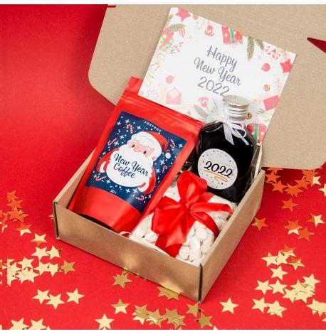 Новогодний подарочный набор Santa Coffee