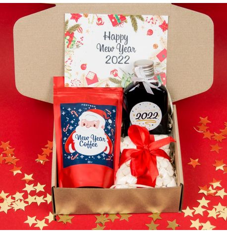 Новогодний подарочный набор Santa Coffee