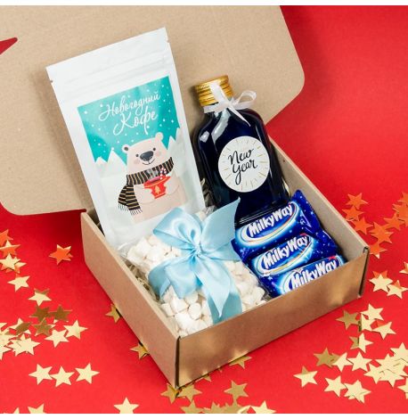 Новорічний подарунковий набір "Солодкий зимовий вечір"