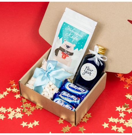 Новорічний подарунковий набір "Солодкий зимовий вечір"